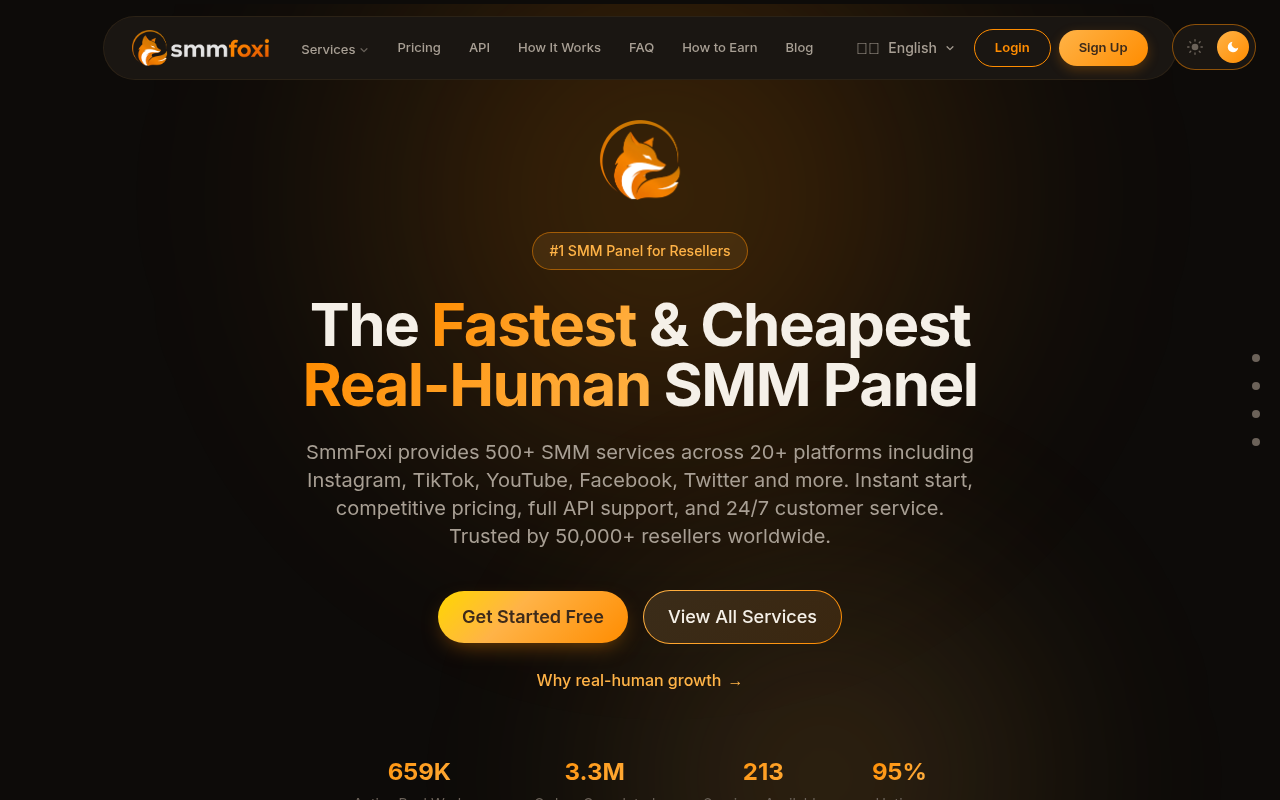 Smmfoxi｜Organic Services screenshot